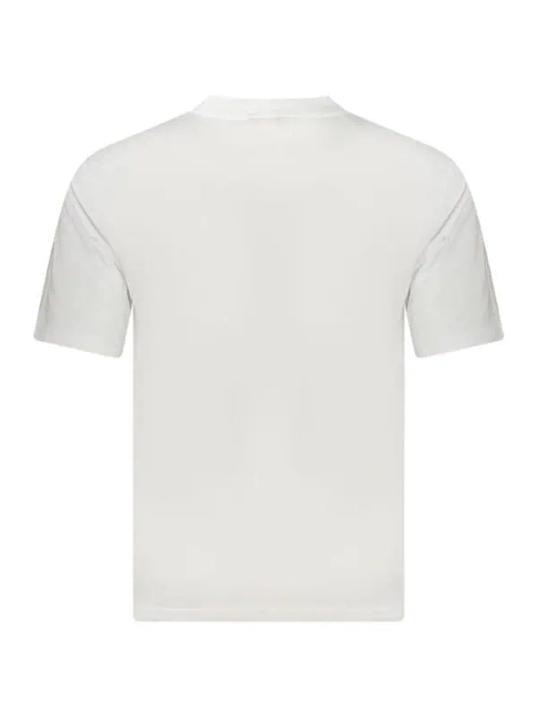 White luxury short-sleeve t-shirt for men and women, versatile casual wear, soft breathable fabric, perfect for everyday style.