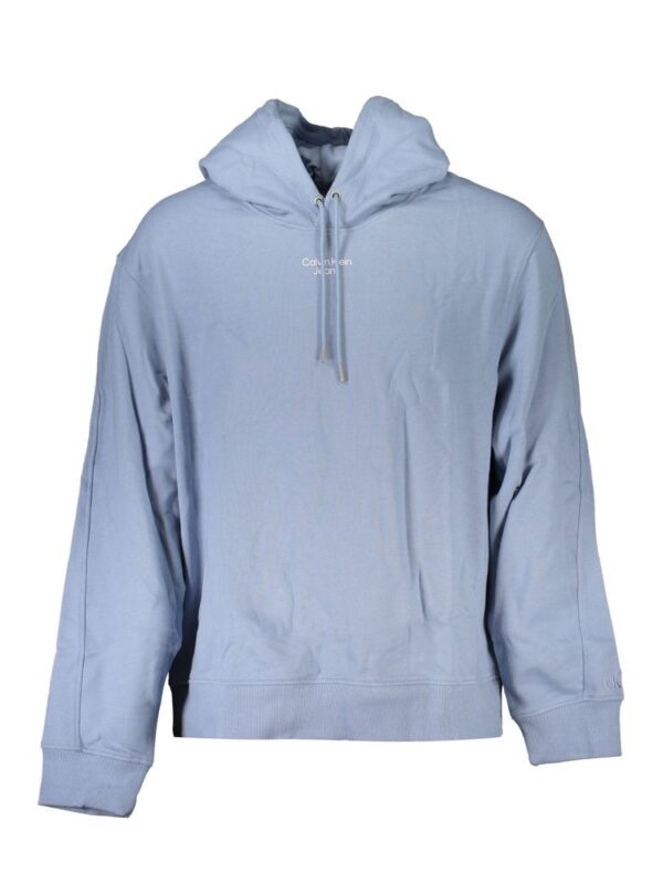 Calvin Klein Blue Cotton Sweater