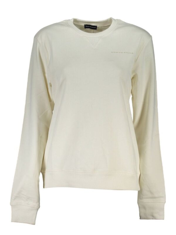 North Sails White Cotton Sweater