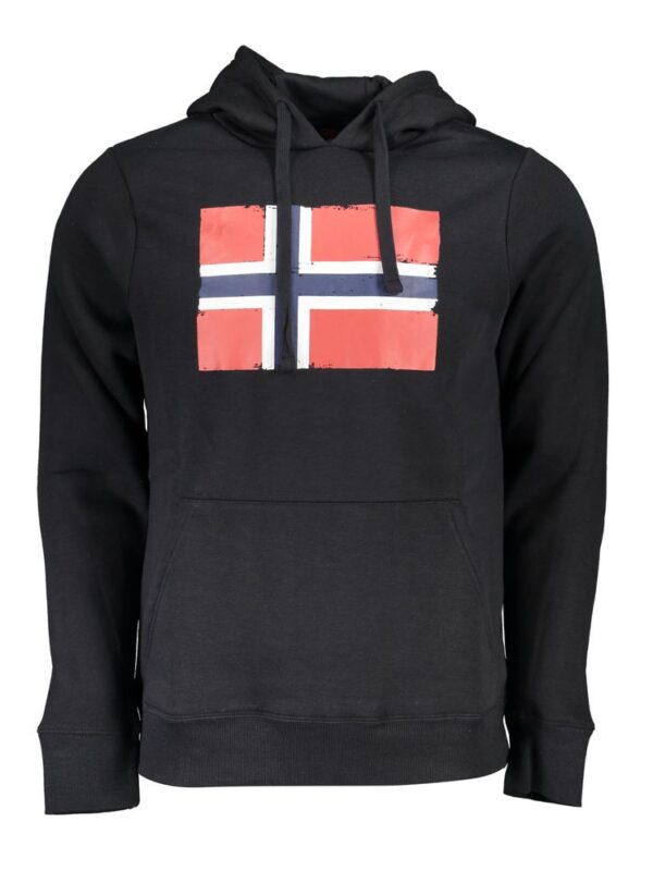 Norway 1963 Black Cotton Sweater