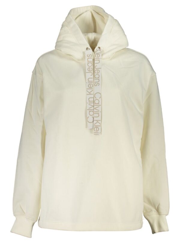 Calvin Klein White Polyester Sweater