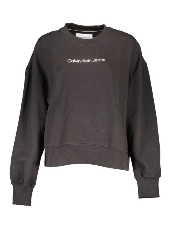 Calvin Klein Black Cotton Sweater