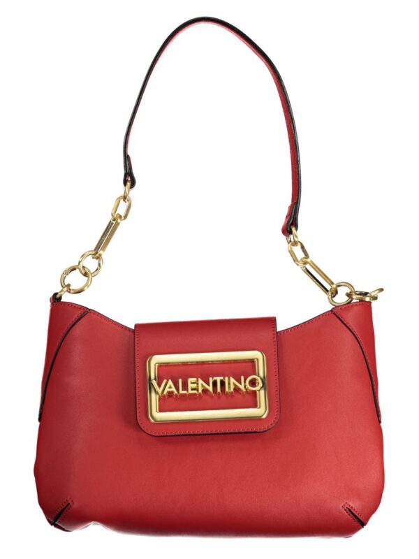 Mario Valentino Red Polyethylene Women Handbag