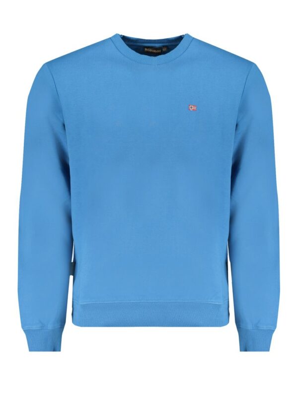 Napapijri Blue Cotton Sweater