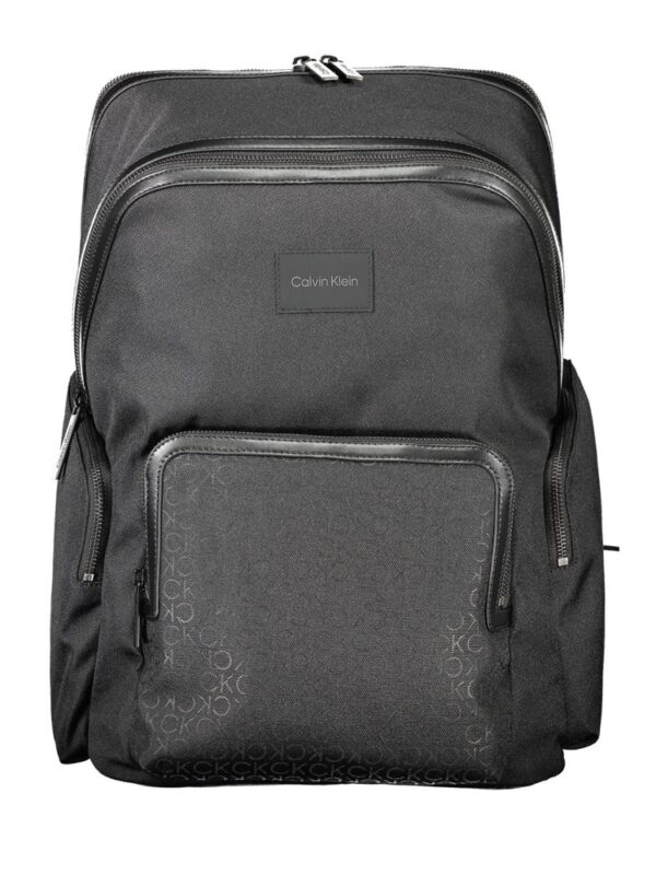Calvin Klein Black Polyester Backpack