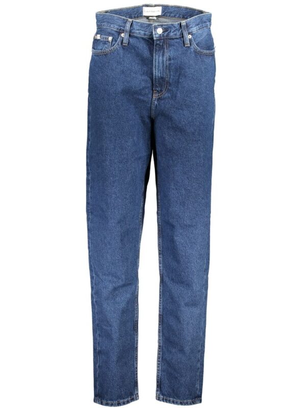 Calvin Klein Blue Cotton Jeans & Pant