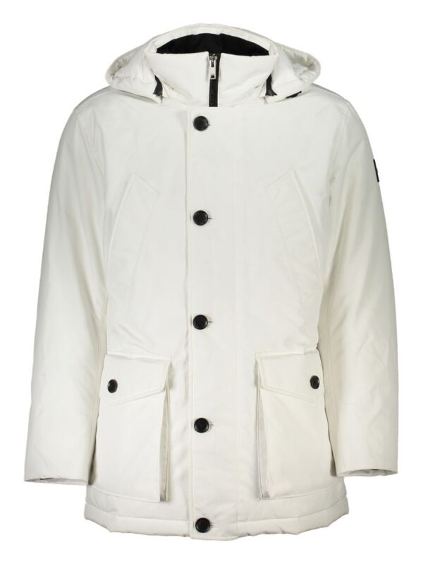 Hugo Boss White Elastane Jacket