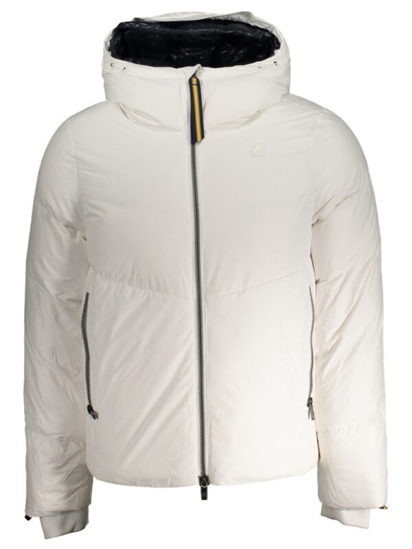 K-WAY White Polyester Jacket