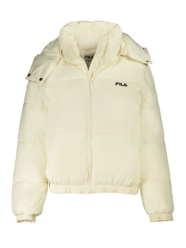 Fila Beige Polyester Jackets & Coat