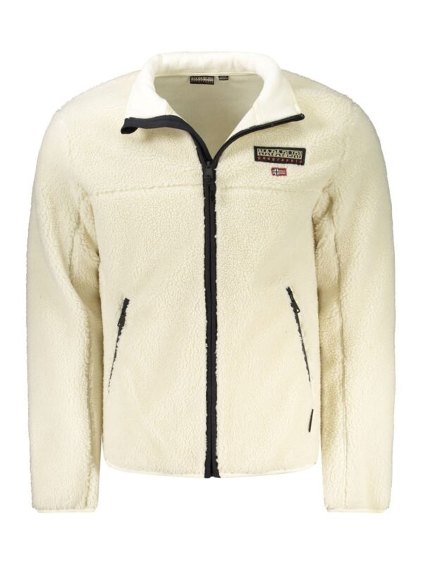 Napapijri White Polyester Jacket
