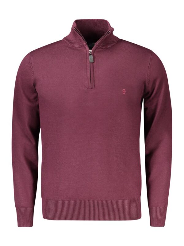 Coveri Moving Red Nylon Sweater