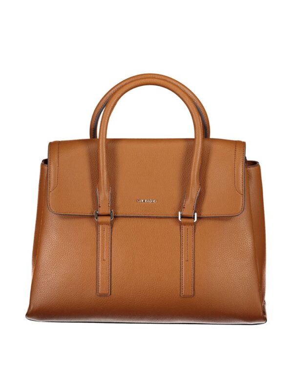 Calvin Klein Brown Polyethylene Handbag