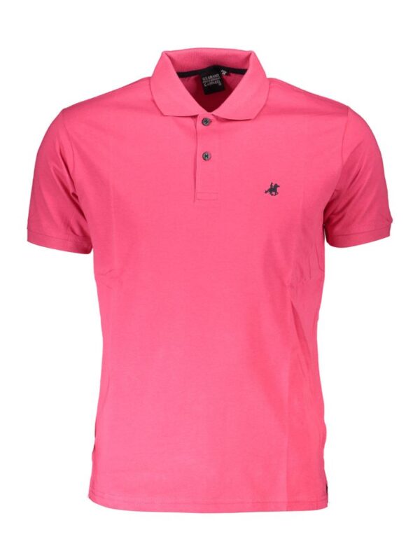 U.S. Grand Polo Pink Cotton Polo Shirt