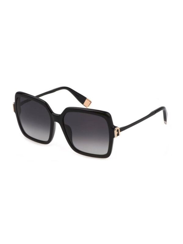 Furla Black Acetate Women Sunglasses