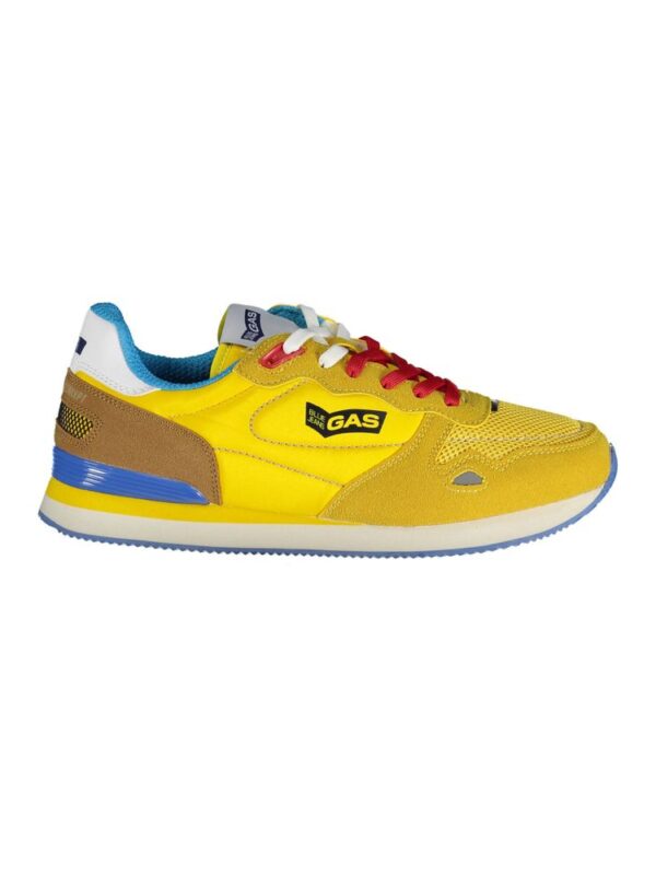 Gas Yellow Polyester Sneaker