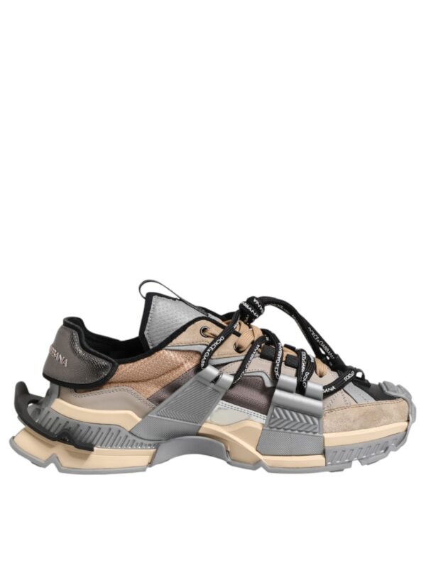 Dolce & Gabbana Multicolor Panelled Space Sneakers Shoes