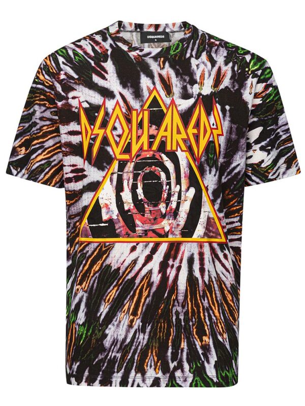 Dsquared² Multicolor Cotton T-Shirt