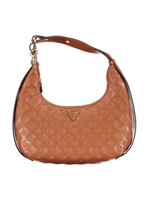 Guess Jeans Brown Polyethylene Handbag