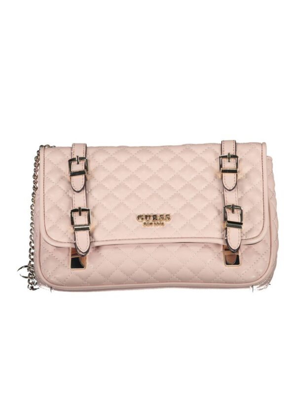 Guess Jeans Pink Polyethylene Handbag
