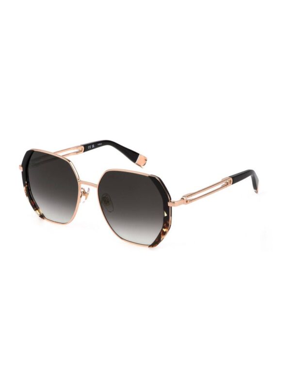 Furla Gold Metal Women Sunglass