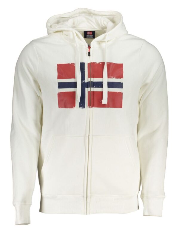 Norway 1963 White Cotton Sweater