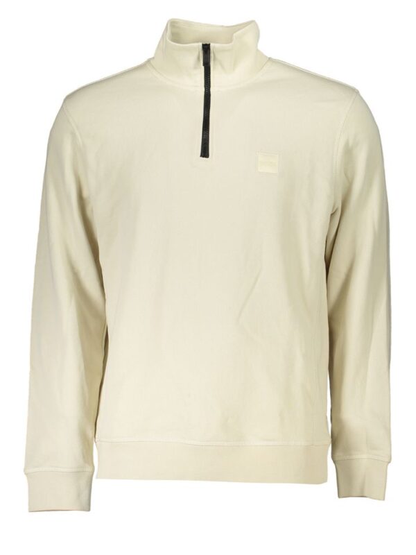Hugo Boss Beige Cotton Sweater