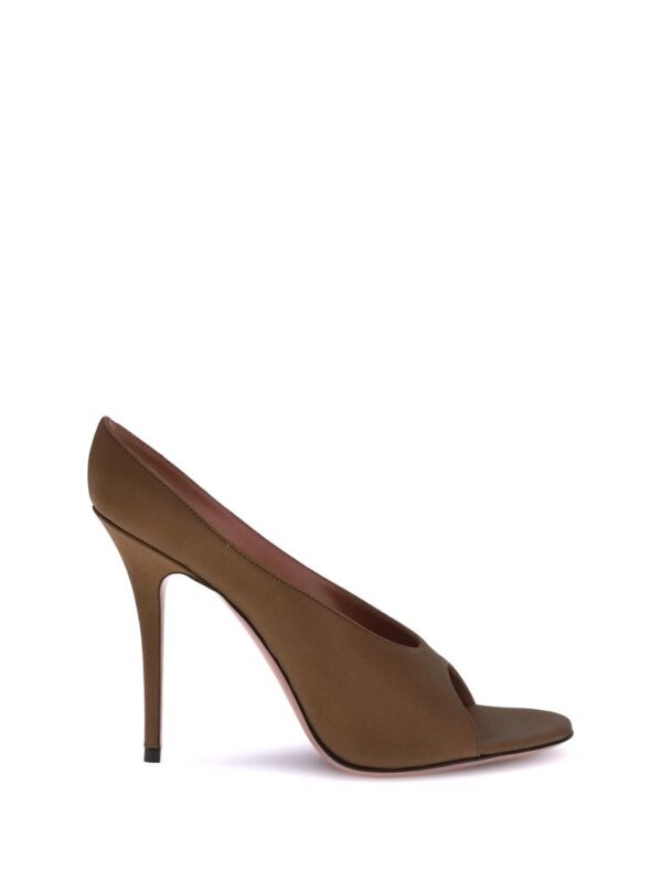 Amina Muaddi Anok satin Sandals