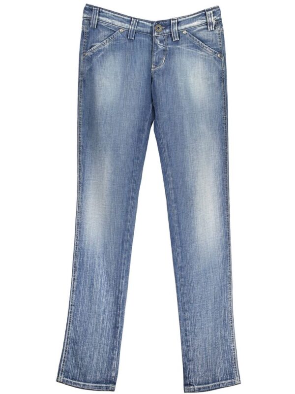 RE-START Blue Cotton Jeans & Pant