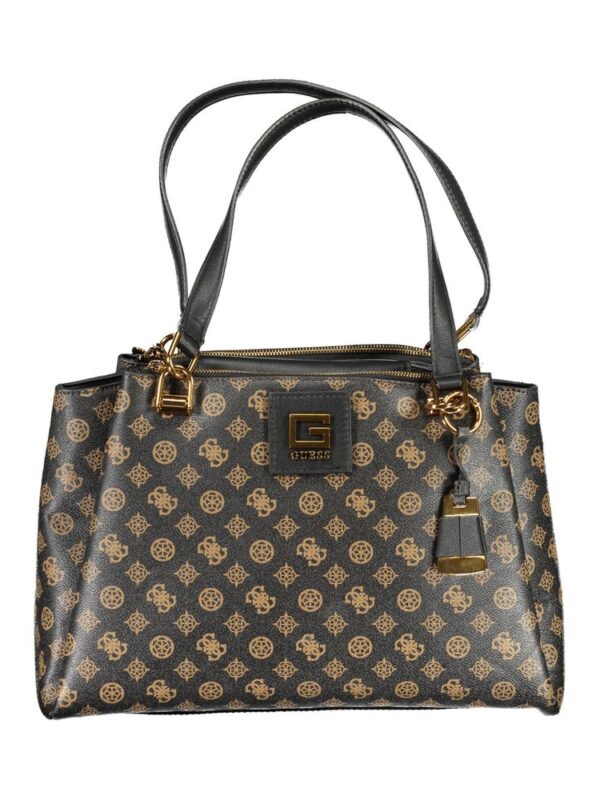 Guess Jeans Brown Polyethylene Handbag
