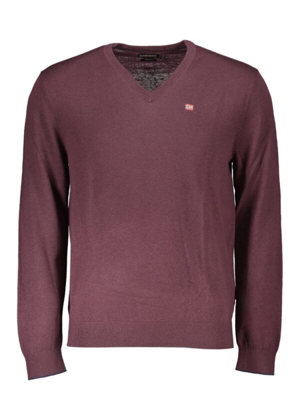 Napapijri Red Wool Sweater