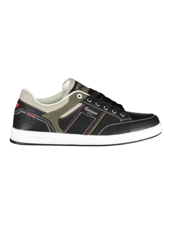 Carrera Black Polyester Sneaker