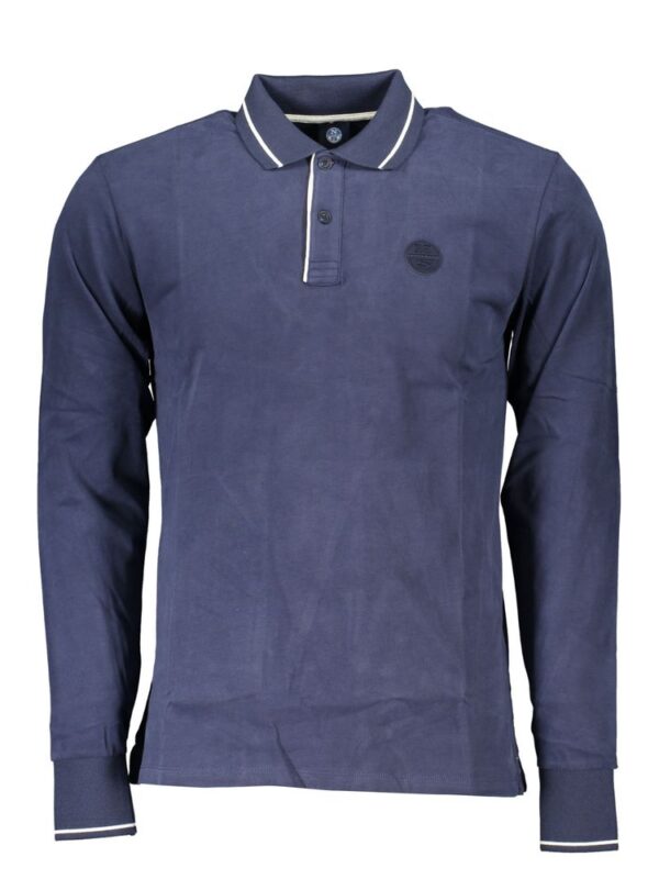 North Sails Blue Cotton Polo Shirt