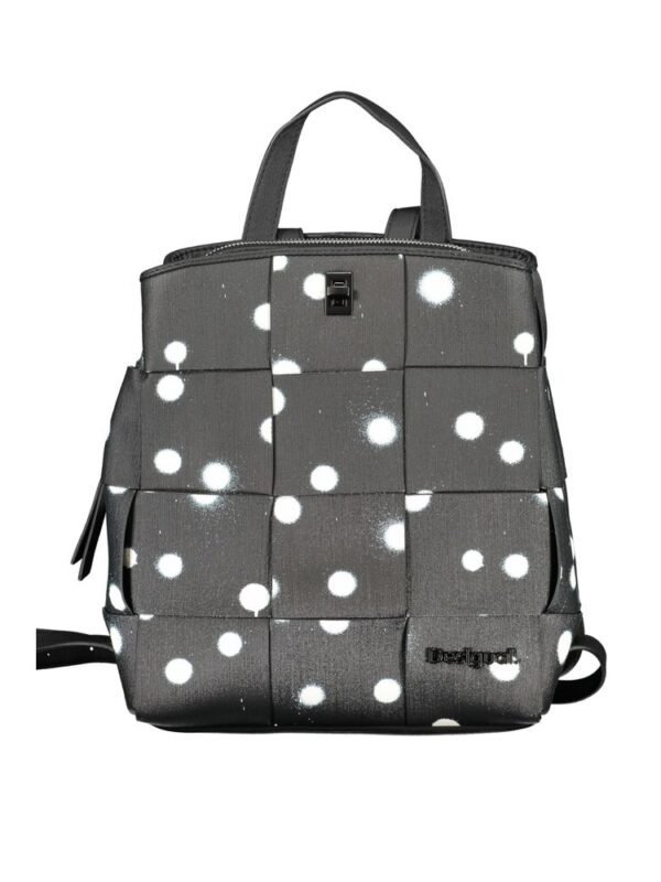 Desigual Black Polyethylene Backpack