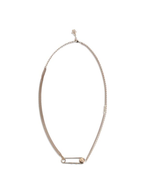 Versace Safety pin Necklace