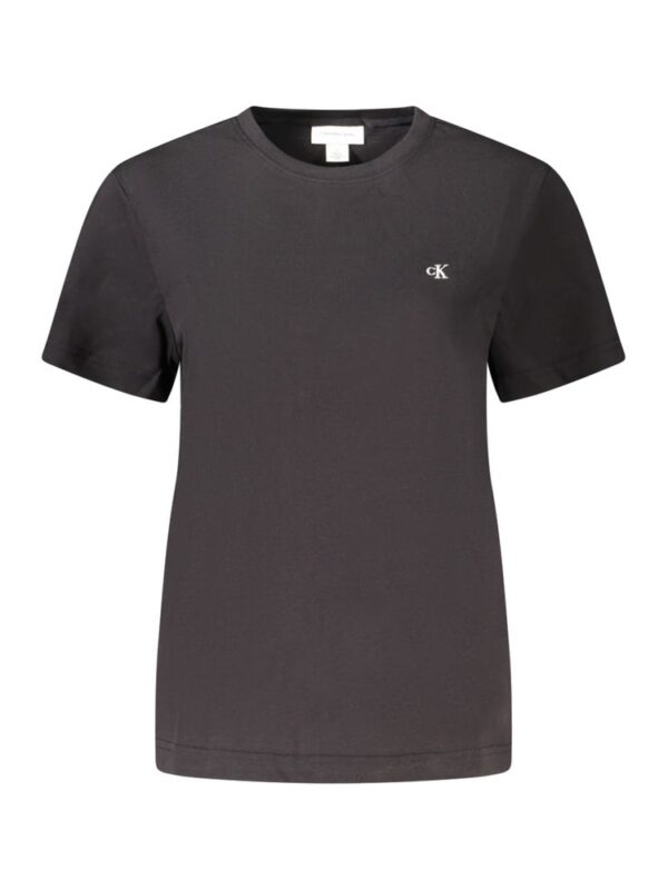 Calvin Klein Black Cotton Tops & T-Shirt