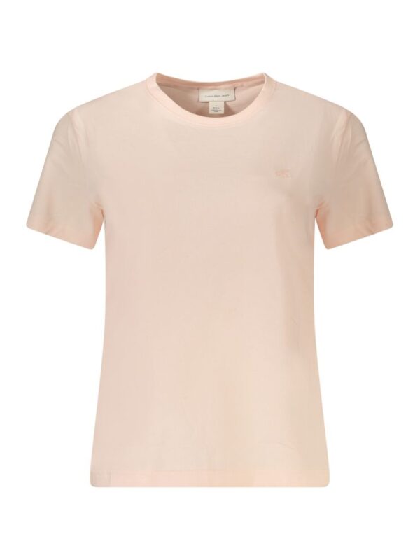 Calvin Klein Pink Cotton Tops & T-Shirt