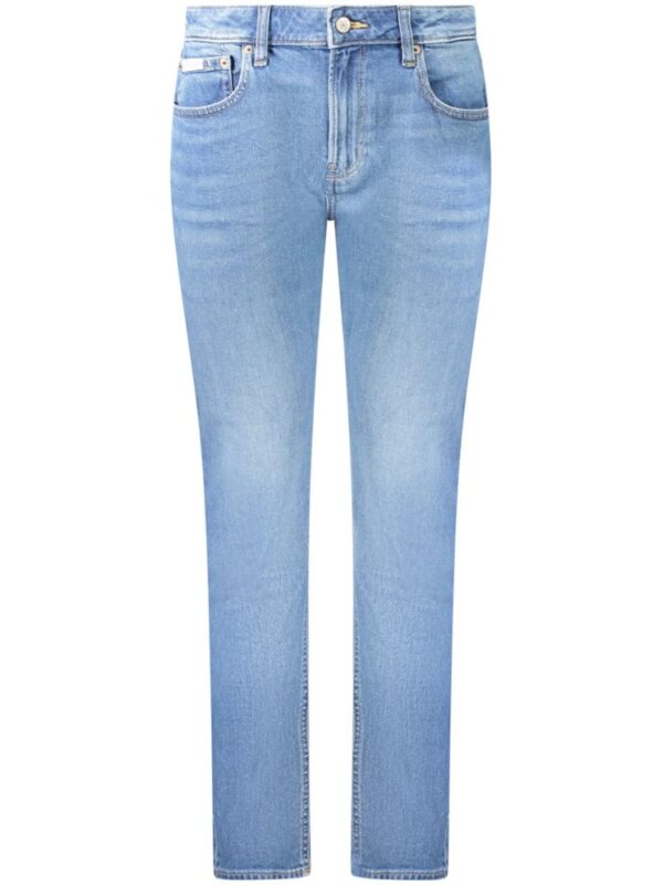 Calvin Klein Blue Cotton Jeans & Pant