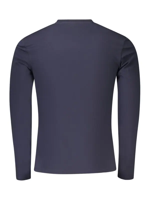 Men's navy long sleeve thermal shirt for cold weather, stylish and comfortable. Perfect for layering or standalone wear during winter, crafted with high-quality fabric for durability and warmth.