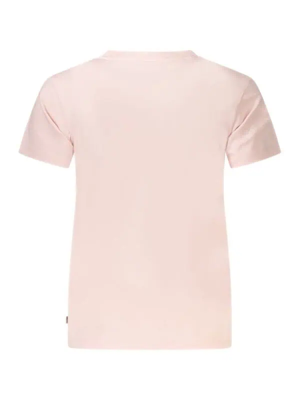 Soft pink satin t-shirt with a minimalist design, perfect for elegant casual wear and pairing with accessories. Crafted from high-quality satin fabric for comfort and luxury.