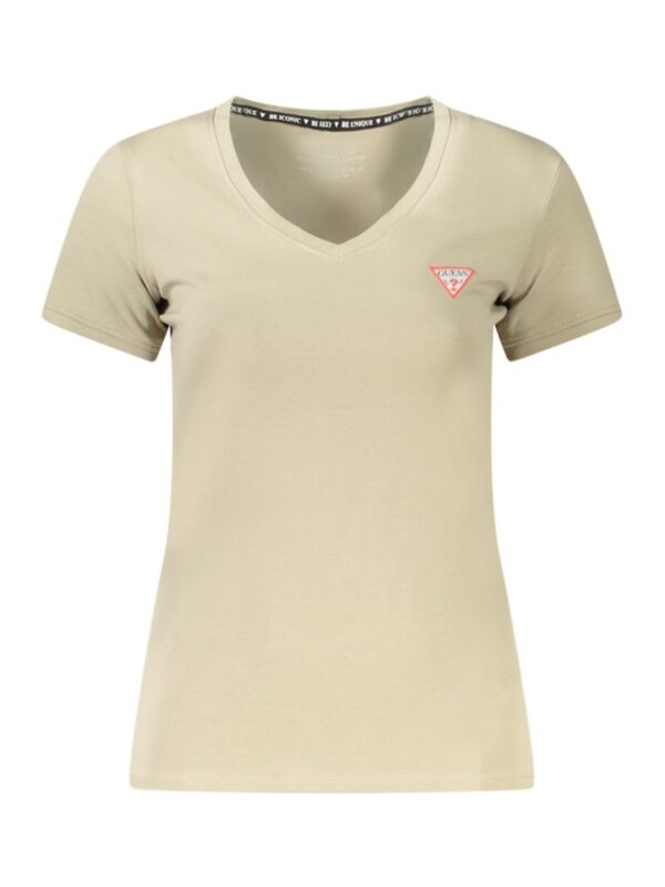 Guess Jeans Green Cotton Tops & T-Shirt