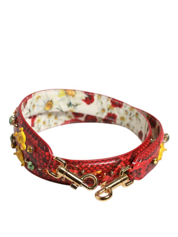 Dolce & Gabbana Multicolor Embellished Handbag Accessory Shoulder Strap