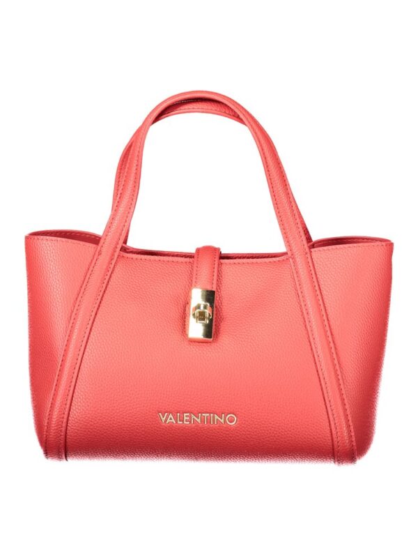 Mario Valentino Red Polyethylene Women Handbag
