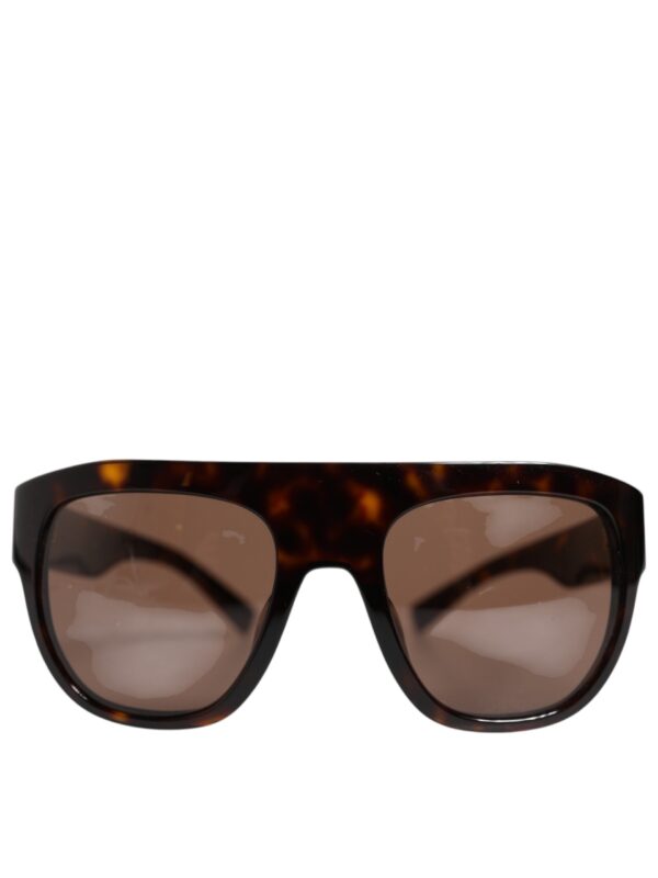 Dolce & Gabbana Dark Brown Havana DG4398F Square Frame Eyewear Sunglasses