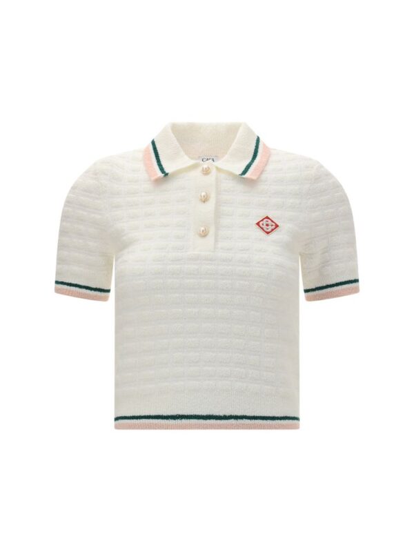 Casablanca Boucle Polo Shirt