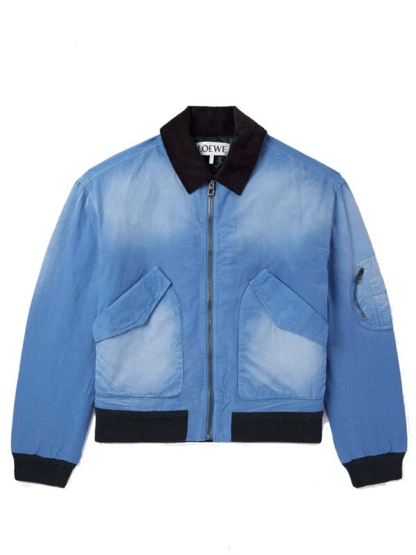 Loewe Padded Cotton Bomber Jacket
