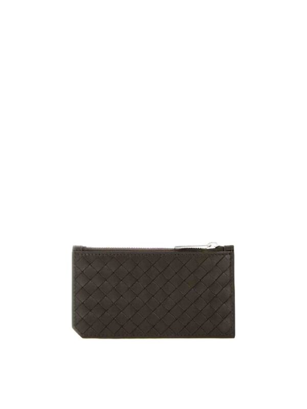 Bottega Veneta Intrecciato Leather Card Holder