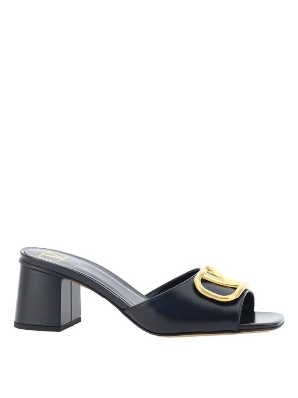Valentino Garavani Vlogo Leather Sandals