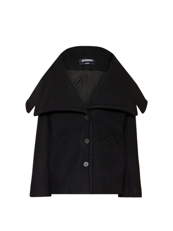 Jacquemus Le Caban Caruso Draped-collar Jacket