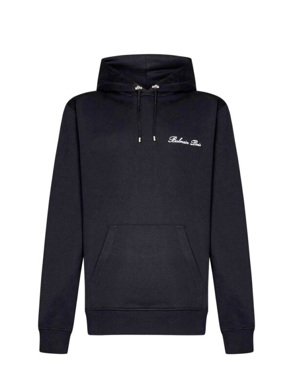 Balmain Cotton Logo Sweatshirt