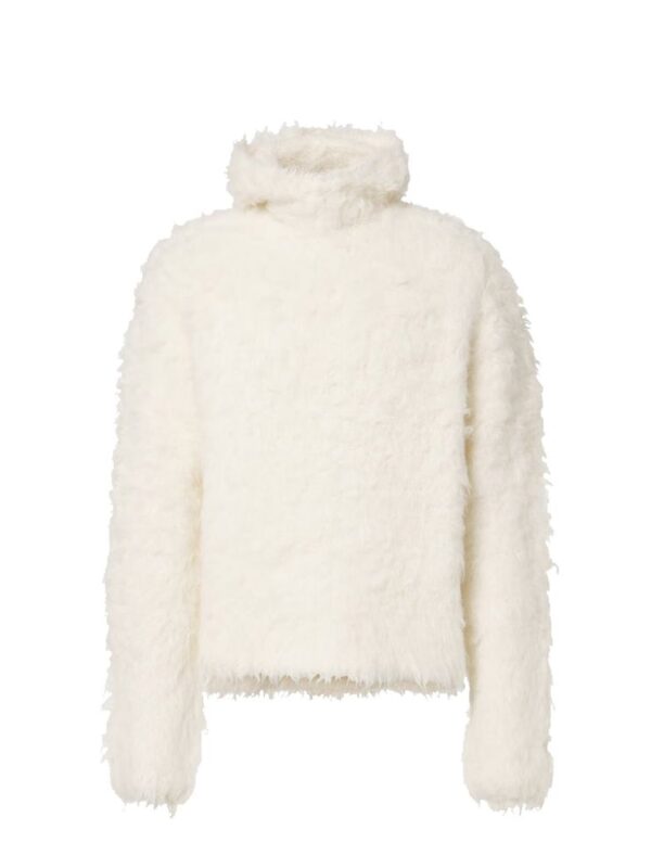 Acne Studios Alpaca Blend Hooded Sweatshirt